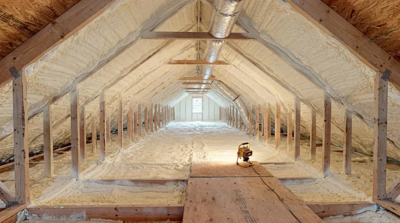 Attic Spray Foam Insulation Youngstown