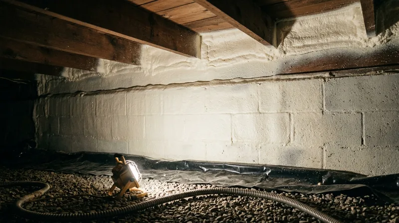 Crawl Space Spray Foam Insulation Youngstown