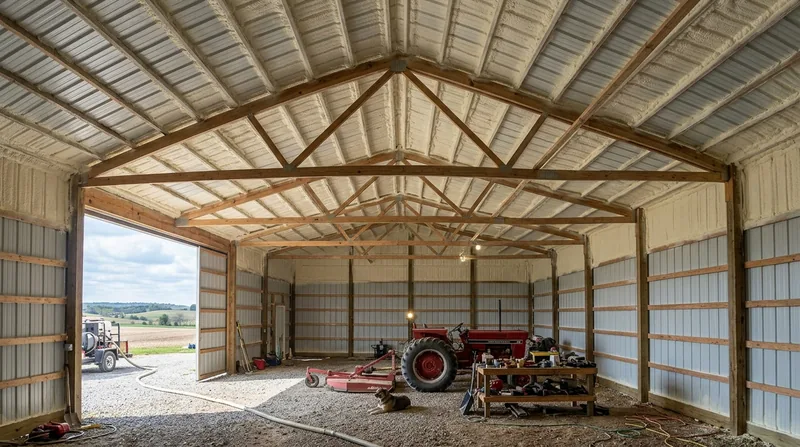 Metal Building & Barndominium Spray Foam Youngstown